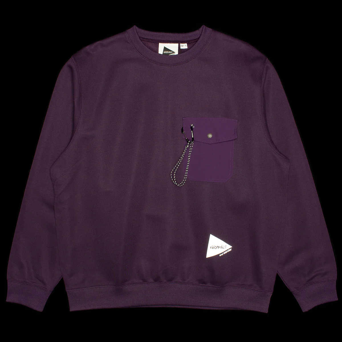 12121-gramicci-x-and-wander-pocket-crewneck-sweatshirt-1.webp Gramicci x and Wander Pocket Crewneck Sweatshirt
