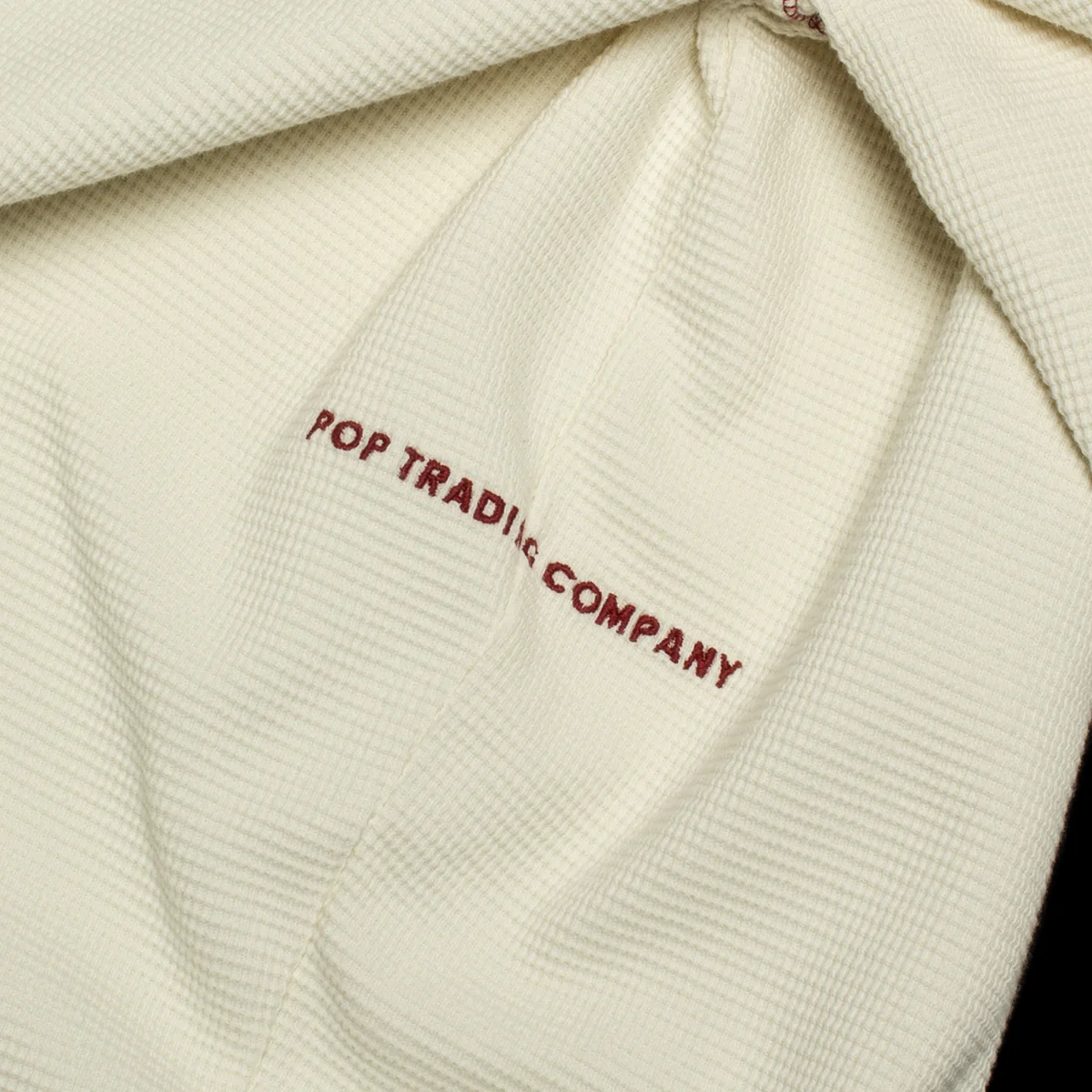 Henley Waffle Sweat