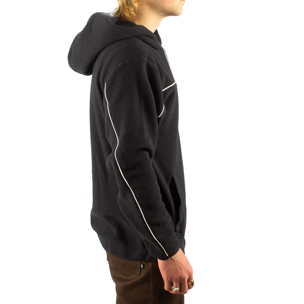 High-Pile Fleece Skate Hoodie