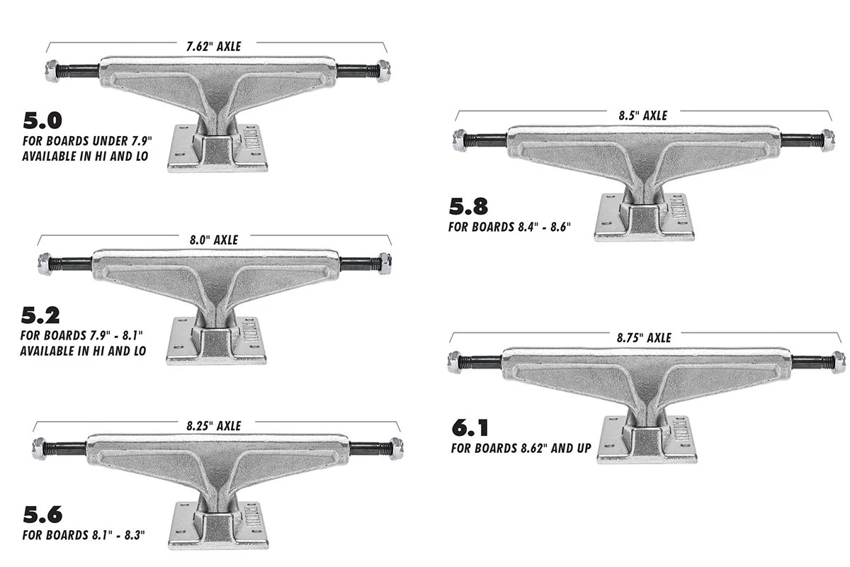 Polished V-Hollow Truck (Set of 2)