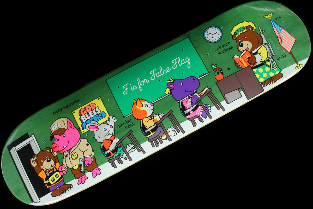 5053-back-to-school-deck-green-8.25-1.webp Back To School Deck - Green 8.25"