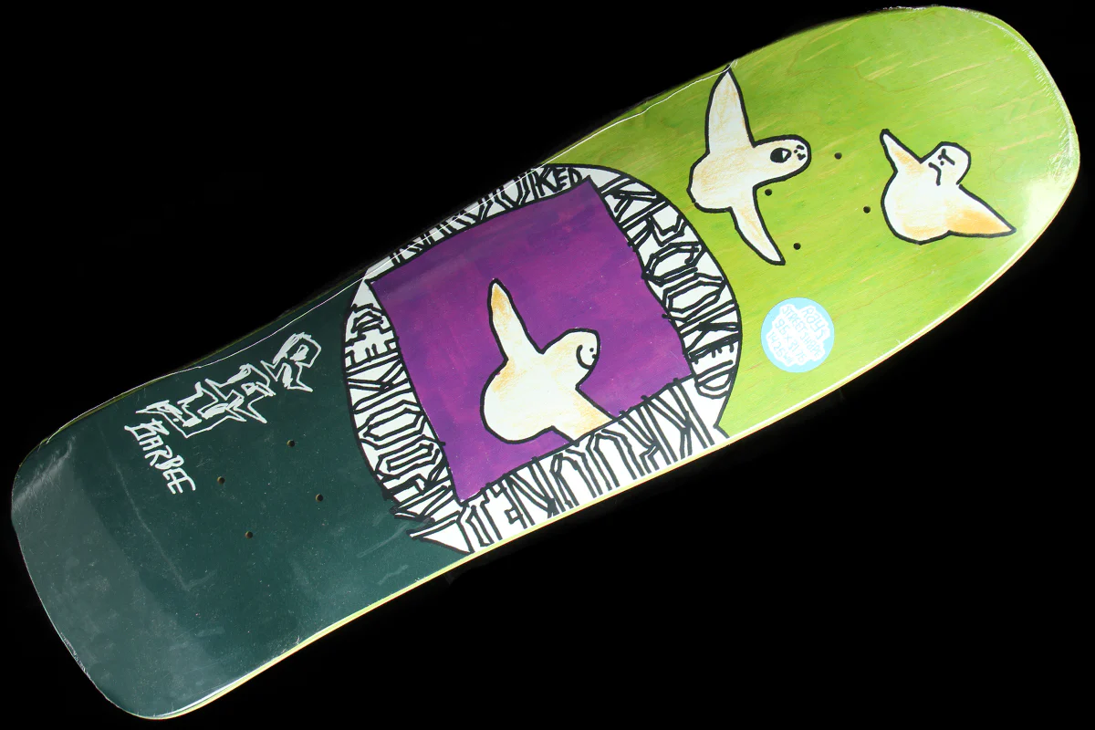 5146-barbee-bird-nest-green-deck-9.5-1.webp Barbee - Bird Nest Green Deck 9.5"