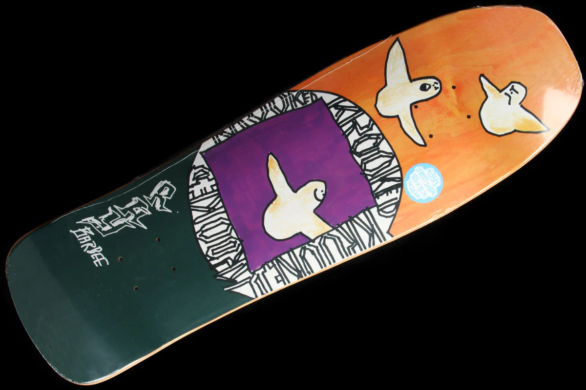 5147-barbee-bird-nest-orange-deck-9.5-1.webp Barbee - Bird Nest Orange Deck 9.5"